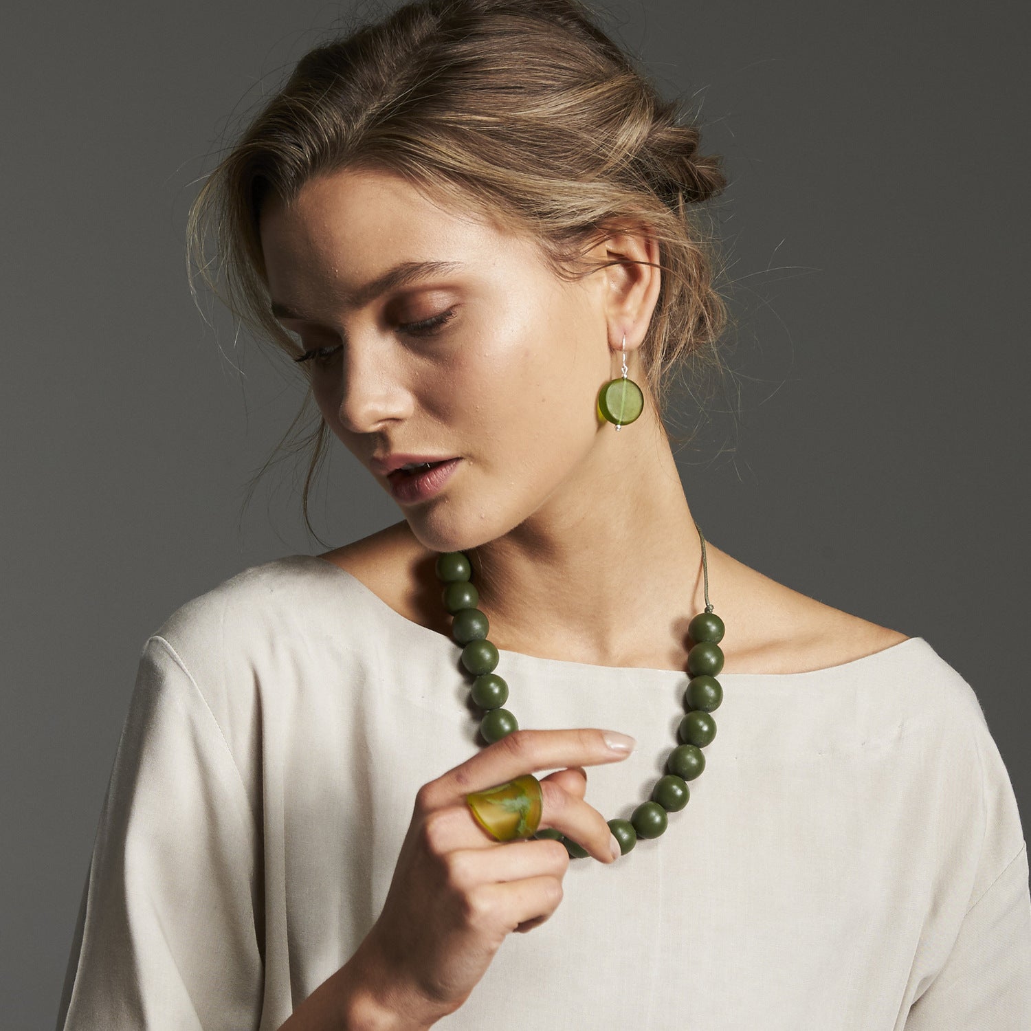 Pilgrim Earrings - Polka Luka Resin Jewellery