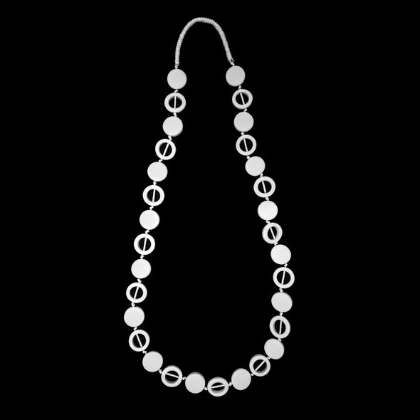 Pilgrim Long Resin Necklace - Polka Luka Resin Jewellery