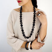 The Traveller Triple Bangle Set - Polka Luka Resin Jewellery