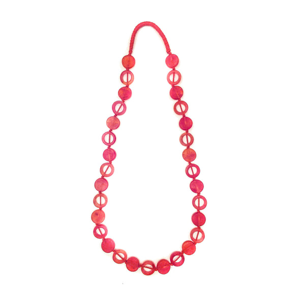 Pilgrim Long Resin Necklace - Polka Luka Resin Jewellery