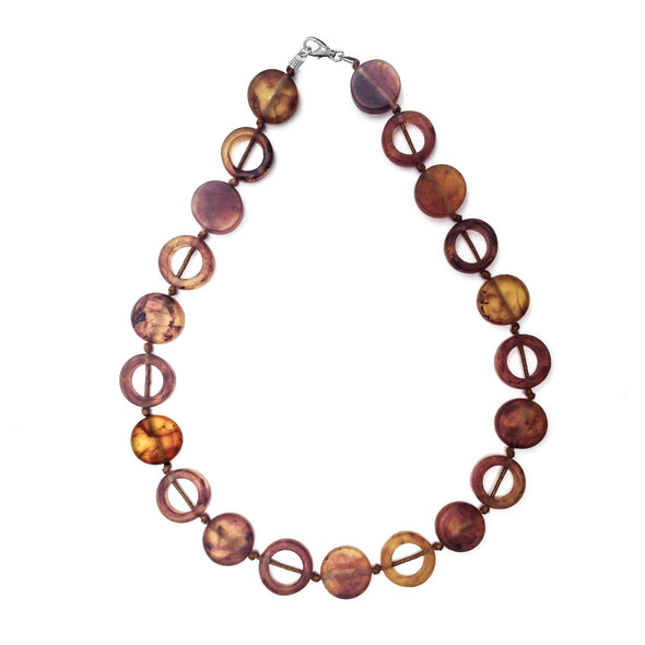 Pilgrim Short Resin Necklace - Polka Luka Resin Jewellery