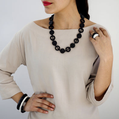 Pilgrim Short Resin Necklace - Polka Luka Resin Jewellery