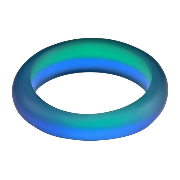 'Hinterland' Two Tone Bangle- 'TriBeCa' range - Polka Luka Resin Jewellery