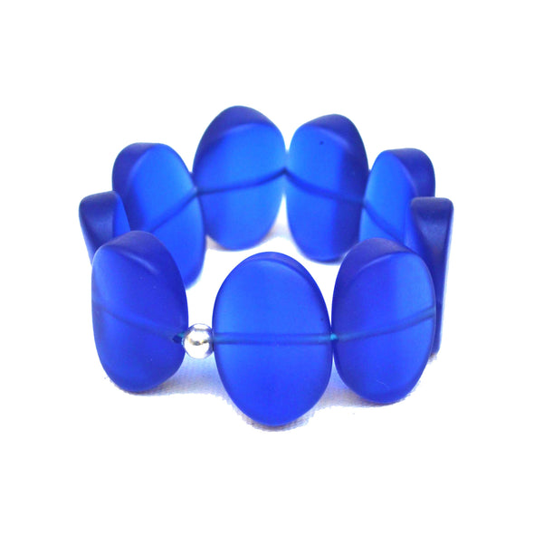 'Met' Stretch Bracelet - Polka Luka Resin Jewellery