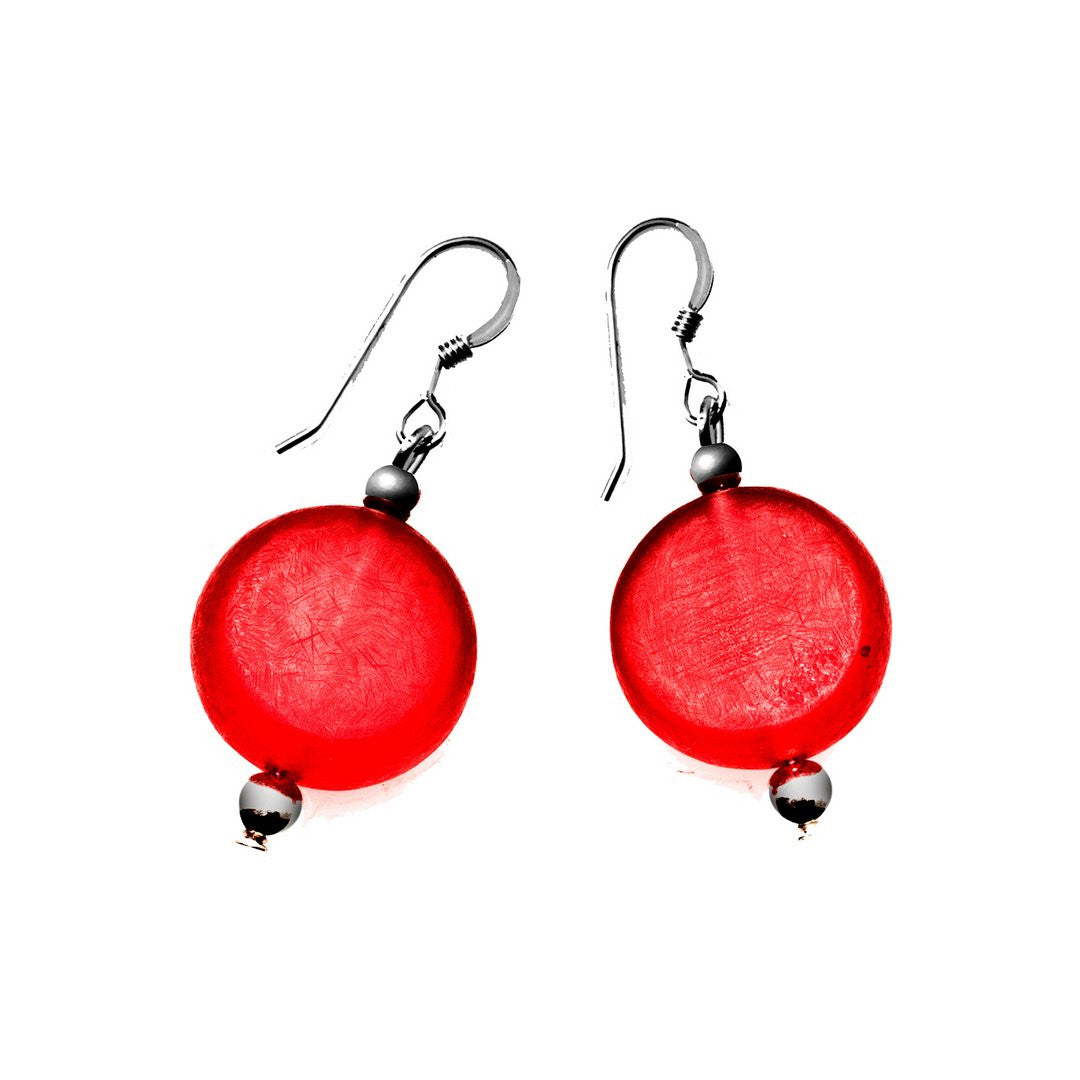 'Manhattan' Drop Resin Earrings - Polka Luka Resin Jewellery