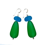 'Tribeca' Resin Earrings - Polka Luka Resin Jewellery
