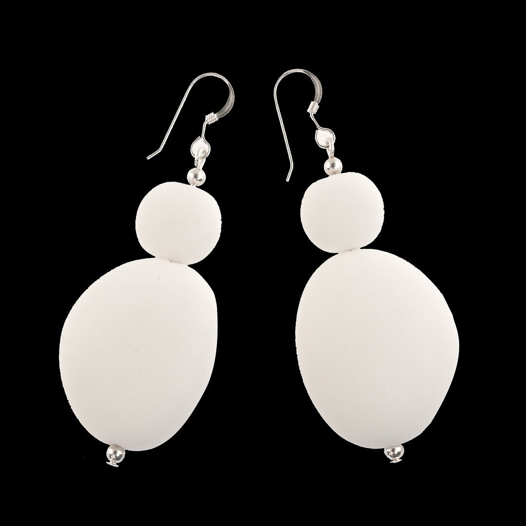 'Metropolis' Resin Earrings - Polka Luka Resin Jewellery