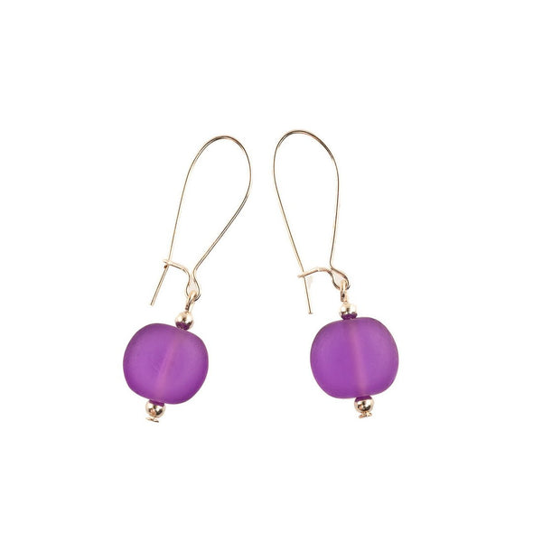 'Ville' Resin Earrings - Polka Luka Resin Jewellery