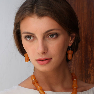 Naxos Resin Earring - Polka Luka Resin Jewellery