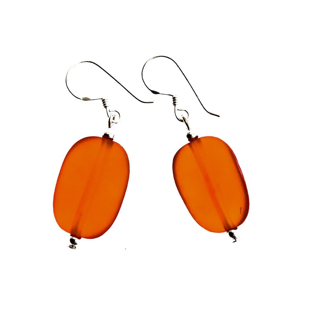 'Hanoi' Resin Earrings - Polka Luka Resin Jewellery