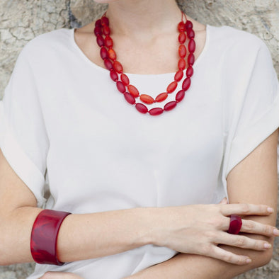 'Soho' Resin Bangle - Polka Luka Resin Jewellery