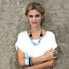 'Metropolis' Short Resin Necklace - Polka Luka Resin Jewellery