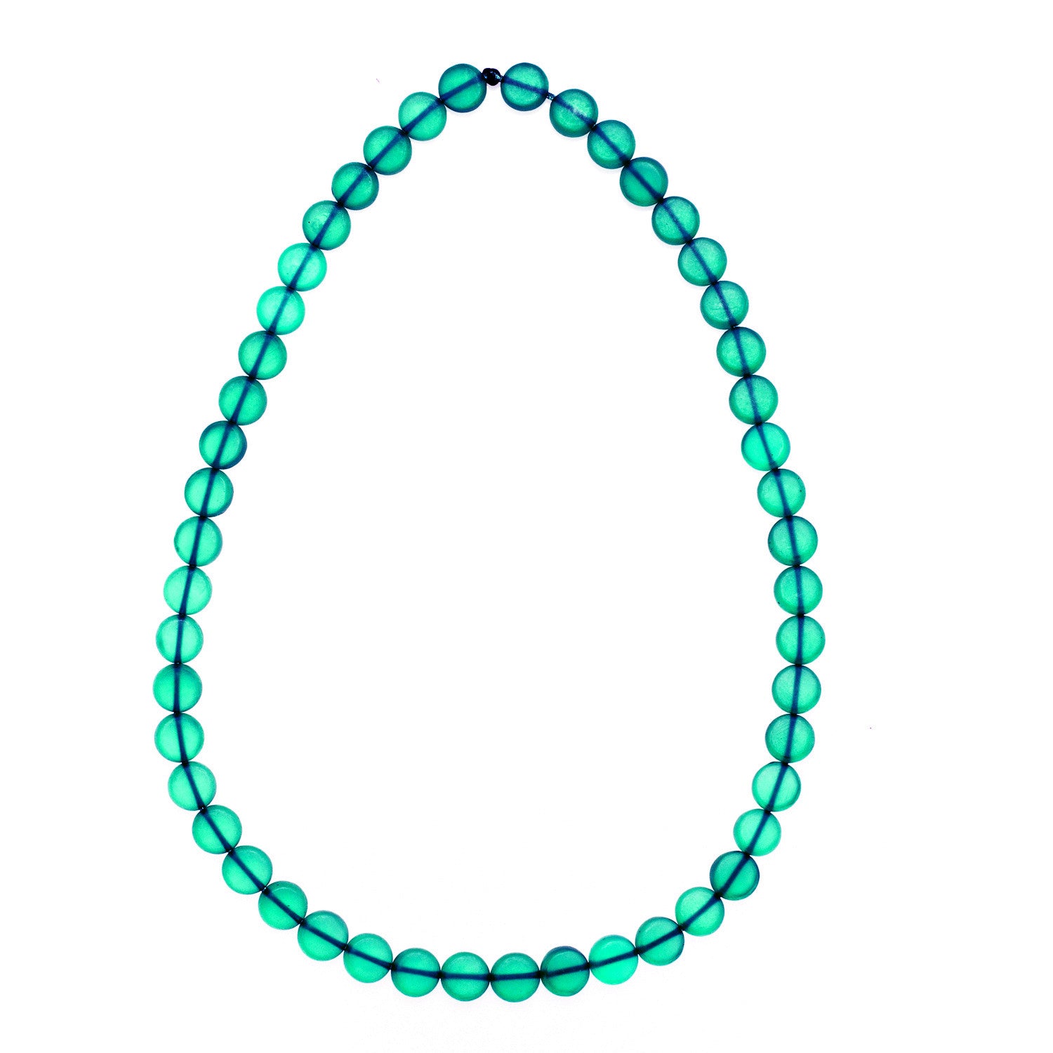 'Manhattan' Long Resin Necklace - Polka Luka Resin Jewellery