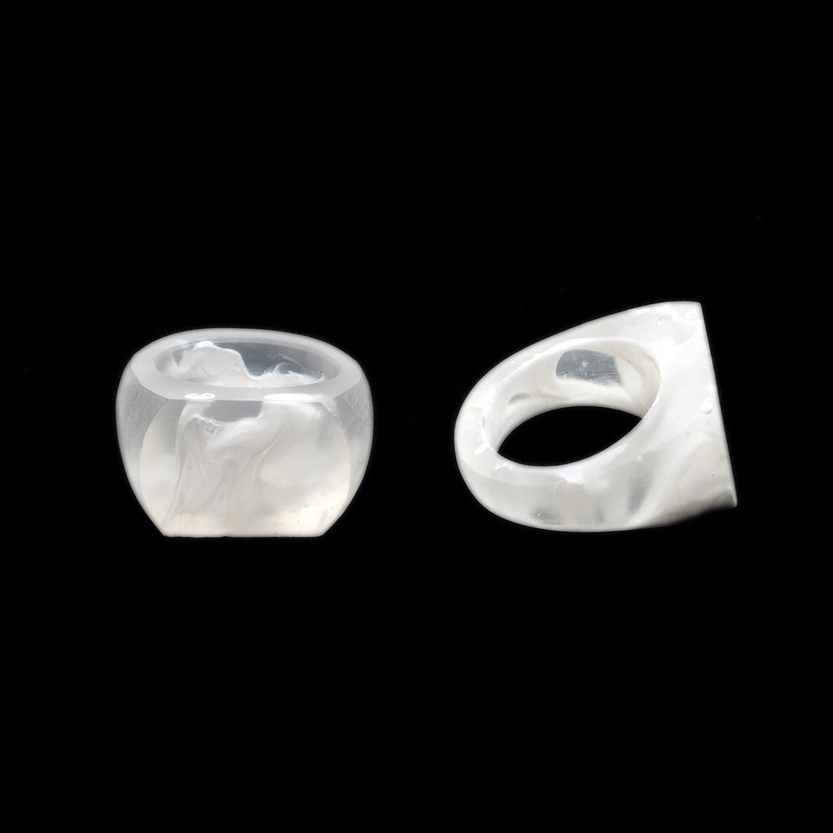Hidden Grove' Ring - Polka Luka Resin Jewellery