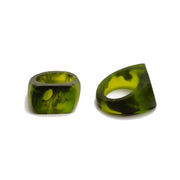 Hidden Grove' Ring - Polka Luka Resin Jewellery