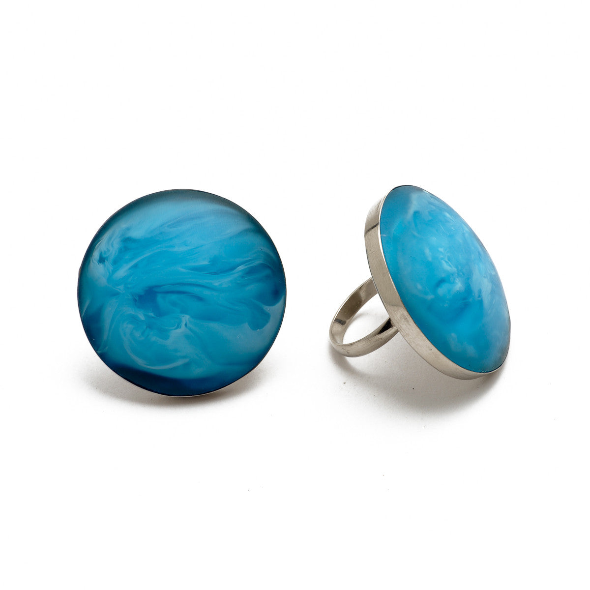 'Reverie' Ring - Polka Luka Resin Jewellery