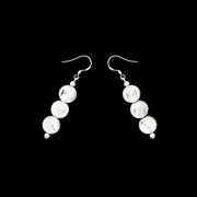 Silk Road Triple Earrings - Polka Luka Resin Jewellery