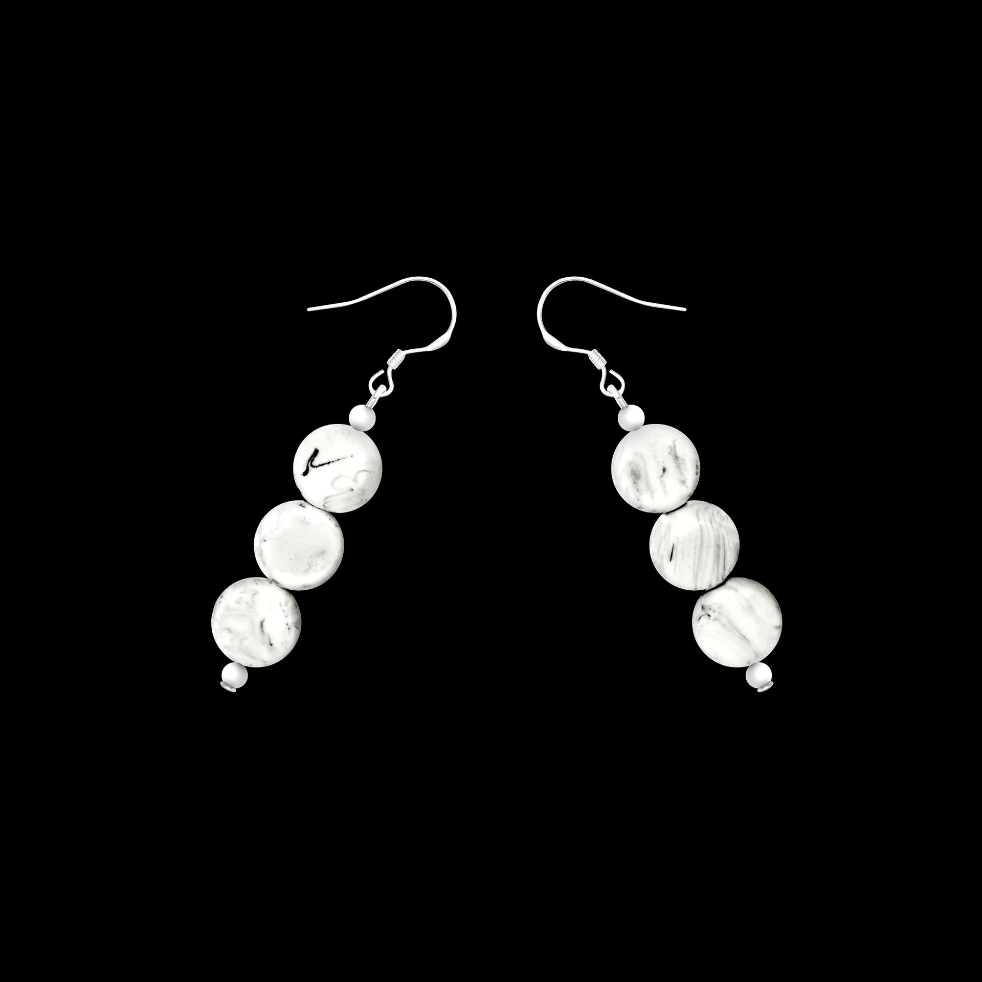 Silk Road Triple Earrings - Polka Luka Resin Jewellery
