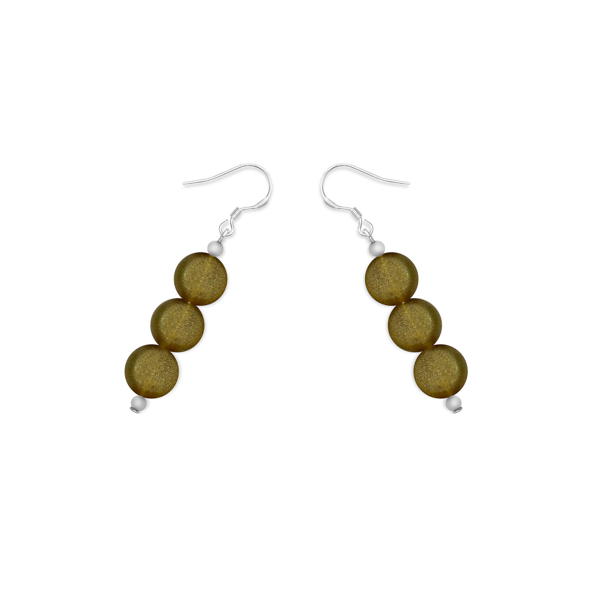 Silk Road Triple Earrings - Polka Luka Resin Jewellery