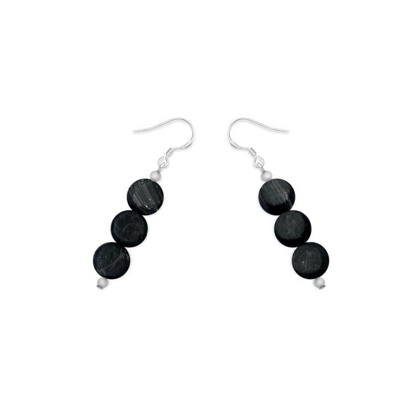 Silk Road Triple Earrings - Polka Luka Resin Jewellery