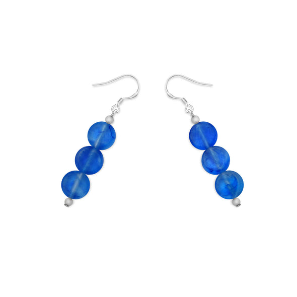 Silk Road Triple Earrings - Polka Luka Resin Jewellery