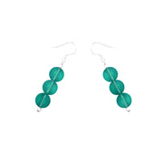 Silk Road Triple Earrings - Polka Luka Resin Jewellery