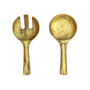 Resin Salad Servers- Short - Polka Luka Resin Jewellery