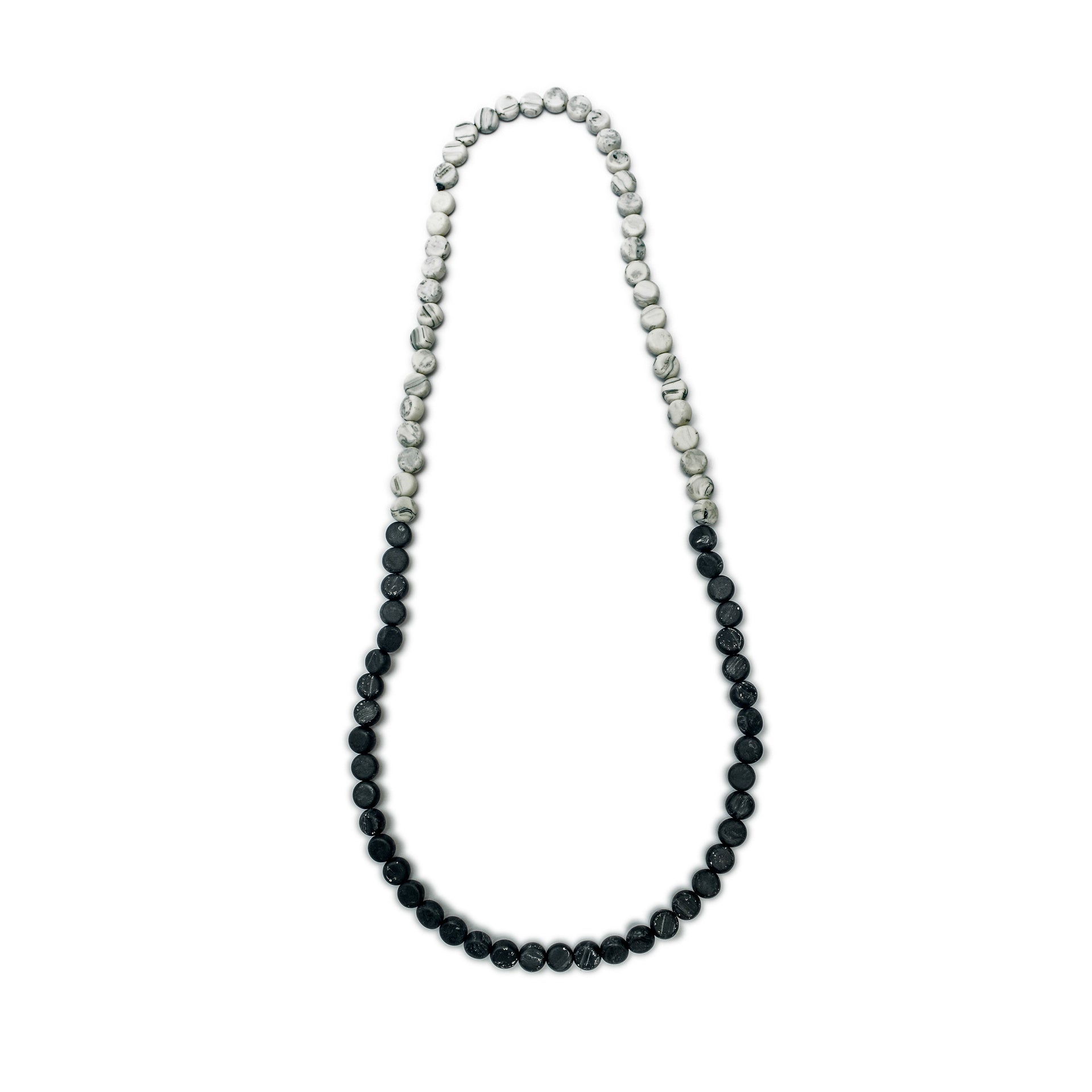 Silk Road Long Combination Necklace - Polka Luka Resin Jewellery