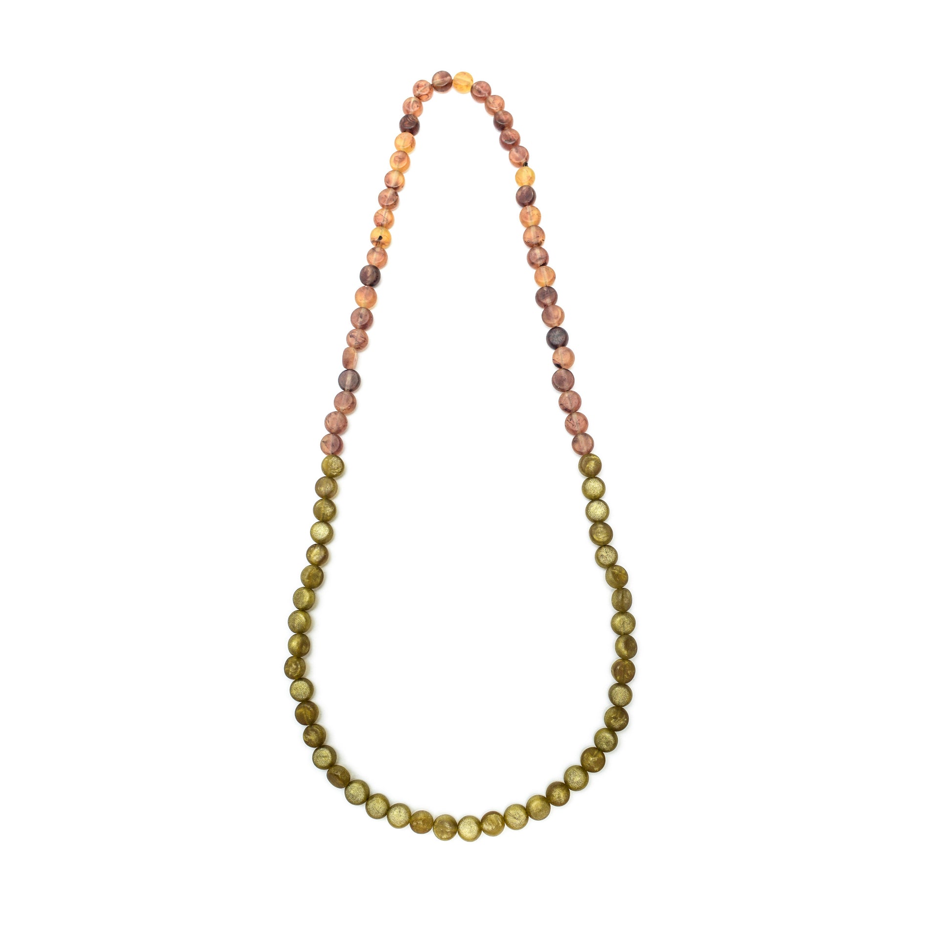 Silk Road Long Combination Necklace - Polka Luka Resin Jewellery