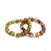 Silk Road Single Double Bracelet - Polka Luka Resin Jewellery