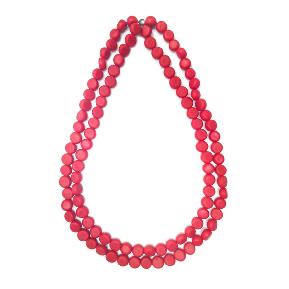 Silk Road Double Necklace - Polka Luka Resin Jewellery