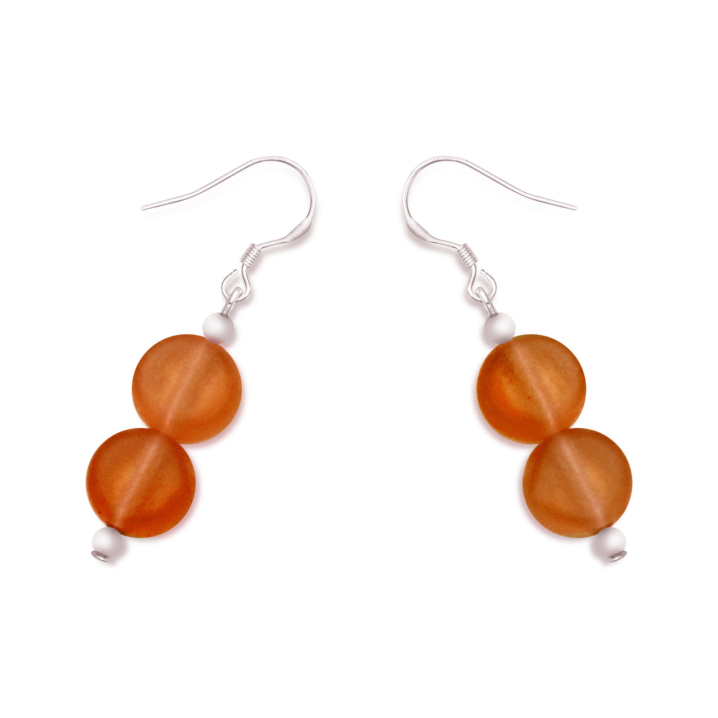 Silk trade earrings on sale