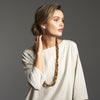 Silk Road Long Double Necklace - Polka Luka Resin Jewellery