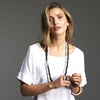 Silk Road Long Double Necklace - Polka Luka Resin Jewellery