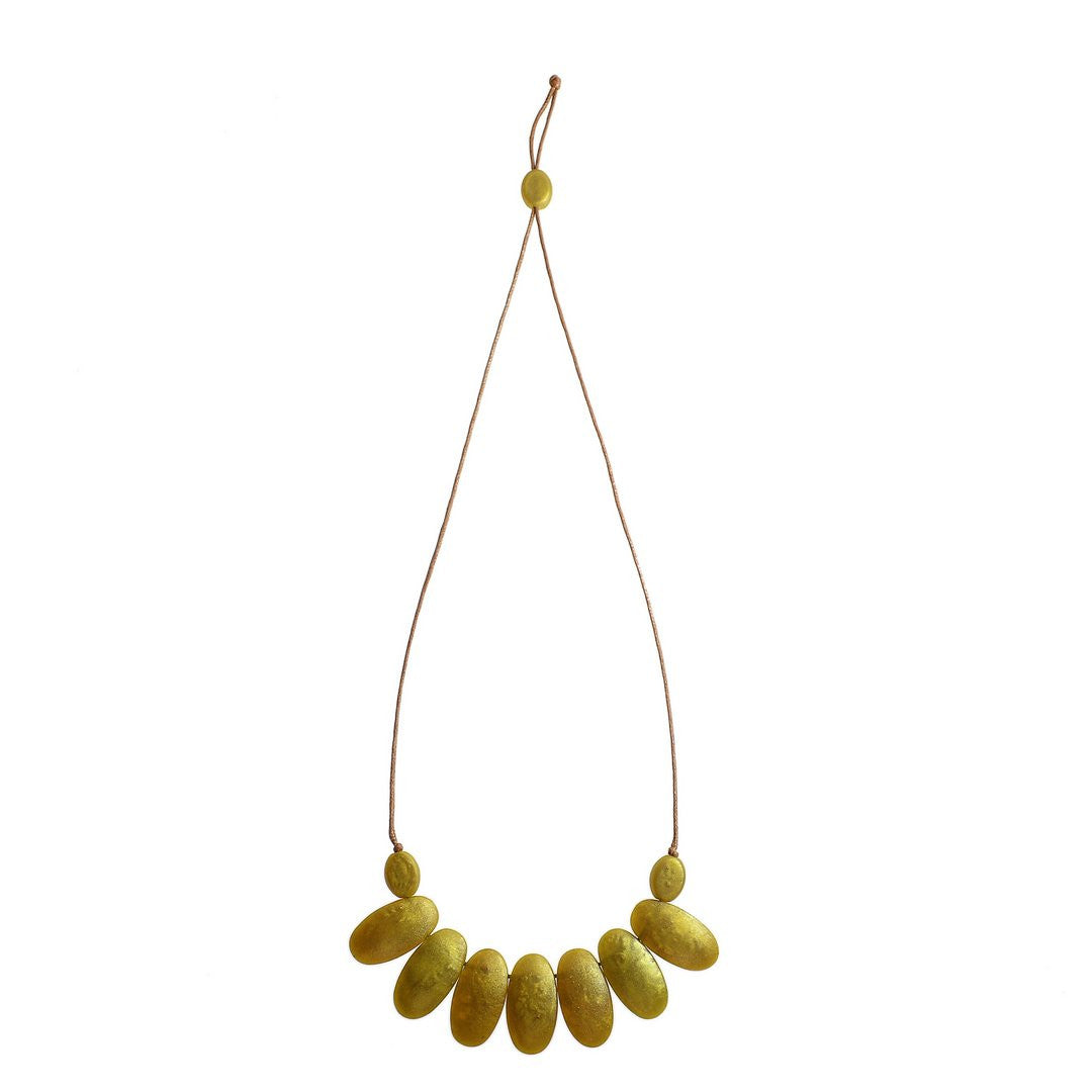 'Stella' Resin Pendant - Polka Luka Resin Jewellery