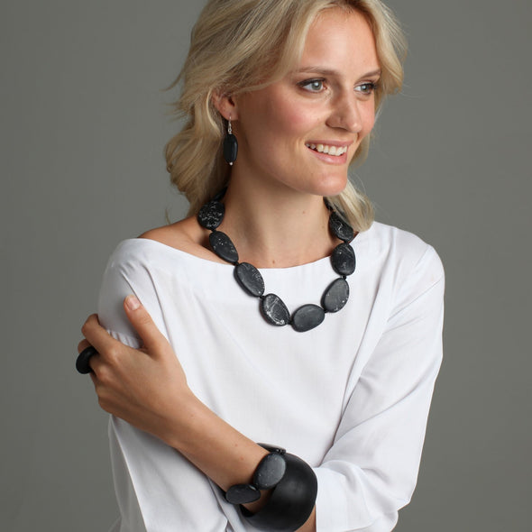 'Supernova' Resin Necklace - Polka Luka Resin Jewellery