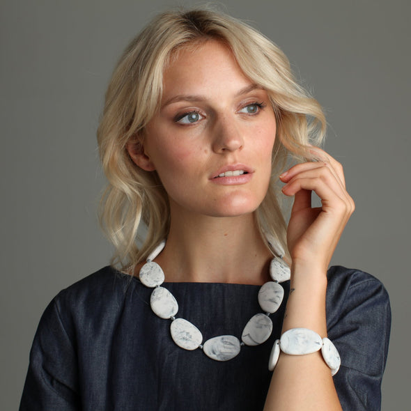 'Supernova' Resin Necklace - Polka Luka Resin Jewellery