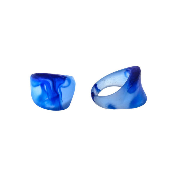 'Supernova' Resin Ring - Polka Luka Resin Jewellery