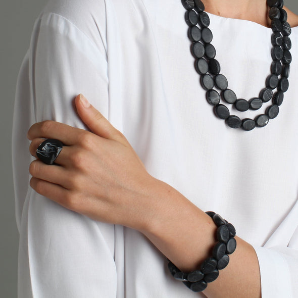 'Supernova' Resin Ring - Polka Luka Resin Jewellery