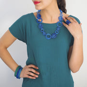 Tangier Short Resin Necklace - Polka Luka Resin Jewellery