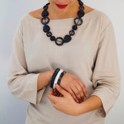 Tangier Short Resin Necklace - Polka Luka Resin Jewellery