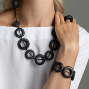 'The Planets' Resin Bracelet - Polka Luka Resin Jewellery