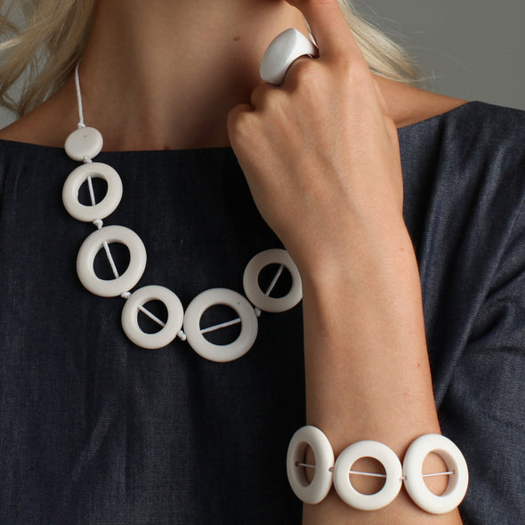 'The Planets' Resin Bracelet - Polka Luka Resin Jewellery