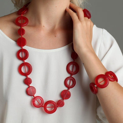 'The Planets' Resin Bracelet - Polka Luka Resin Jewellery
