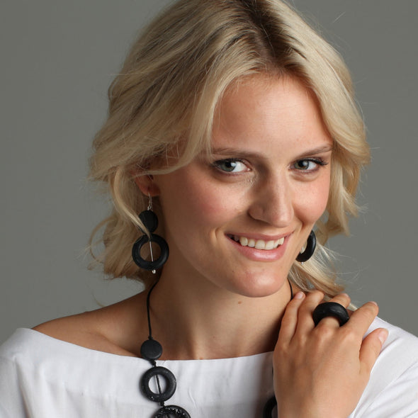 'The Planets' Earrings - Polka Luka Resin Jewellery