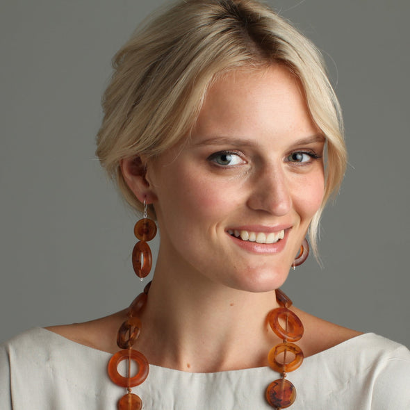'The Planets' Earrings - Polka Luka Resin Jewellery