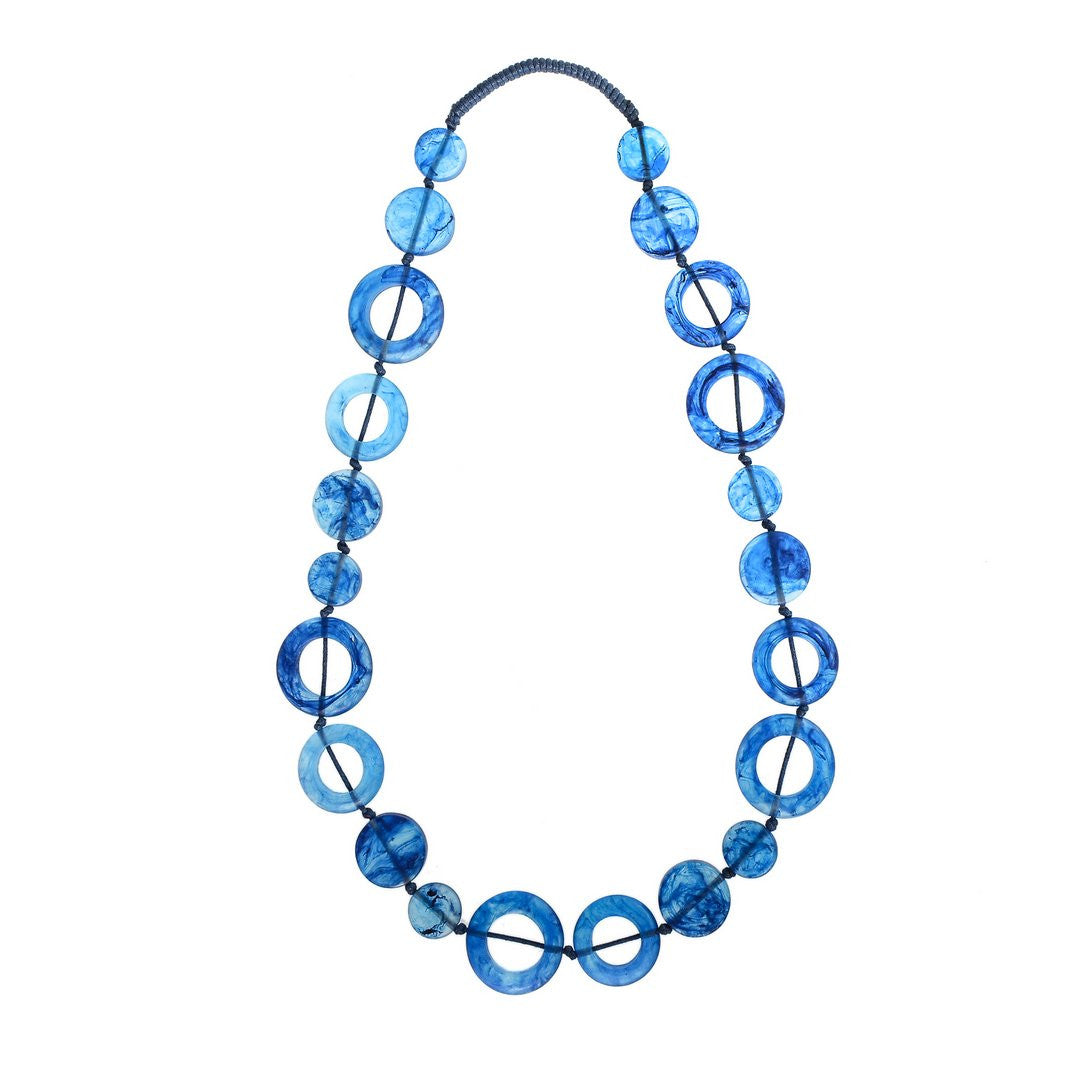 'The Planets' Long Necklace - Polka Luka Resin Jewellery