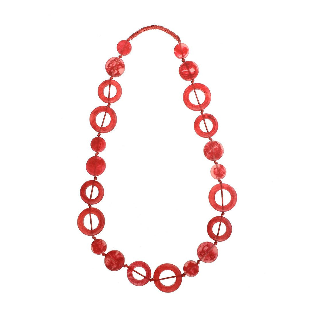 'The Planets' Long Necklace - Polka Luka Resin Jewellery