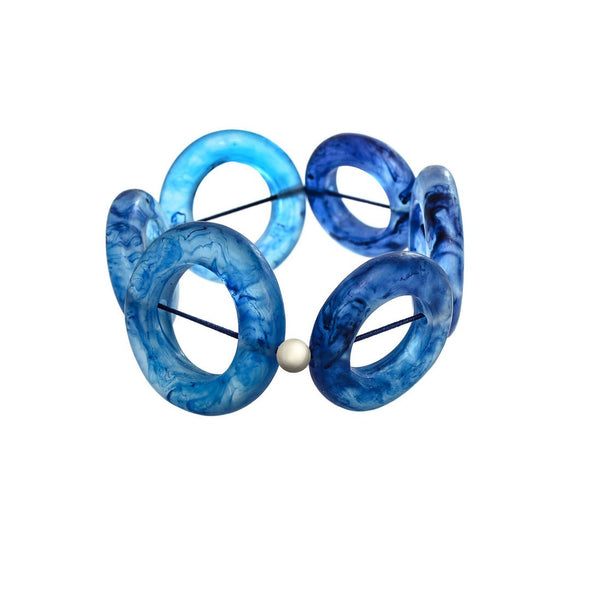 'The Planets' Resin Bracelet - Polka Luka Resin Jewellery