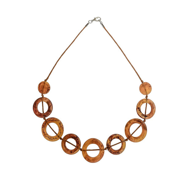 'The Planets' Short Resin Necklace - Polka Luka Resin Jewellery